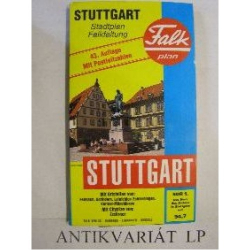 Stuttgart-plán města
